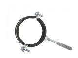 Clema metalica cu cauciuc pentru tevi, 1 / 2&quot;, 75 - 80 mm, Geko G17295