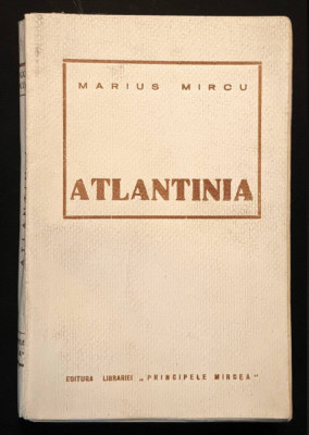 Princeps ATLANTINIA Marius Mircu DEDICATIE AUTOGRAF Israel Marcus Nordul Africii foto