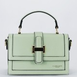 Geanta eleganta verde deschis F3680 14