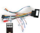 Cablaj Alimentare Conector Adaptor si Canbus Volkswagen Skoda Seat cu AMPLIFICARE pentru navigatii Android - AD-BGCVWT522