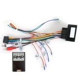 Cablaj Alimentare Conector Adaptor si Canbus Volkswagen Skoda Seat cu AMPLIFICARE pentru navigatii Android - AD-BGCVWT522