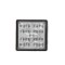 Lampa mers inapoi Universala , partea Spate Stanga/ Dreapta, Patrata, 100x100mm, Cu Led ,