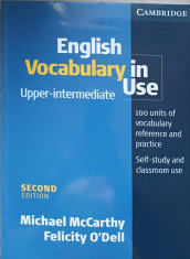 ENGLISH VOCABULARY IN USE. UPPER-INTERMEDIATE-MICHAEL MCCARTHY, FELICITY O&amp;#039;DELL foto