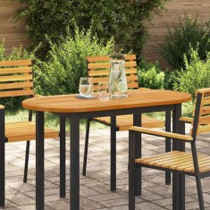 vidaXL Placă de masă Maro 110 x 55 x 2 cm lemn masiv de acacia 4108101
