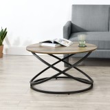 Masuta cafea Dona 46 x 79 cm design rotund [en.casa] HausGarden Leisure