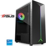 Sistem Desktop PC Gaming Serioux cu procesor Intel Core i5-12400F pana la 4.40GHz, 16GB DDR4, 512GB SSD, GeForce RTX 3050 6GB GDDR6