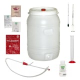 Kit vinificație, Kit de pornire a vinului - cu butoi plastic 60L, mare