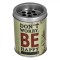 Scrumieră Metalică, Model Don&Ccedil;&Ouml;t Worry Be Happy, Diametru 8 cm, &Icirc;nălțime 10 cm, Multicolor