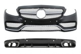 Bara Fata si Difuzor si Ornamente Mercedes C-Class C205 A205 Coupe Cabriolet (2014-2019) C63S Design Performance AutoTuning