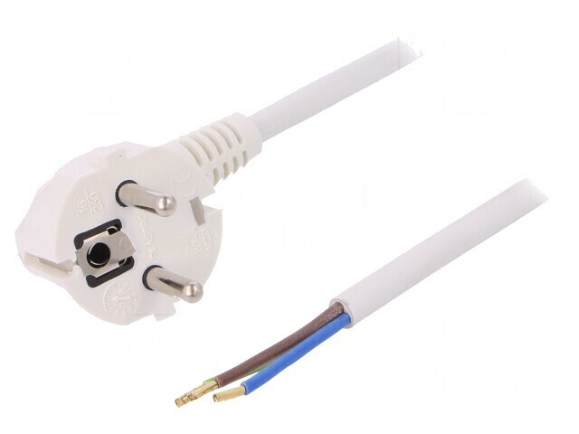 Cablu SCHUKO CEE 7/7 Ştecăr &icirc;n Unghi PVC