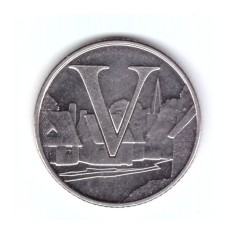 Moneda Marea Britanie 10 pence 2018 V - Village, stare foarte buna, cu luciu