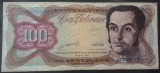 Cumpara ieftin Bancnota exotica 100 BOLIVARES - VENEZUELA, anul 1990 * cod 920