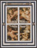 AITUTAKI 1987 PICTURA RUBENS ( bloc dantelat ) MNH, Nestampilat