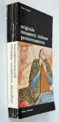 Originile renasterii italiene, protorenasterea Viktor Lazarev Ed. Meridiane foto