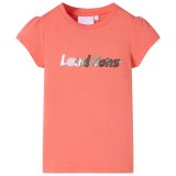 Tricou pentru copii cu m&acirc;neci Cap Coral 116