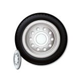 SET CAPACE ROTI 22.5` CAMION SPATE 96941