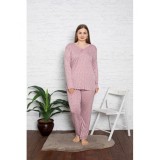 Pijamale Dama Battal Compact Penye Baki 35