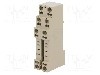 Stativ, DIN, pentru relee MY2, 8 pini, OMRON - PYF08S