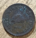 MNDSTR AUT5 Austro-Ungaria 2 filler 1905