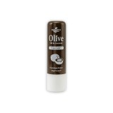 Balsam de buze cu ulei de masline si aroma de nuca de cocos, 4.5g, Herbolive