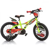 Bicicleta pentru copii Raptor DB-614-03RP Dino Bikes, 14 inch for Your BabyKids