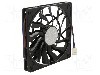 Ventilator 120x120x15mm, 12V DC, Akasa - AK-FN078