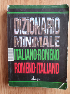 DIZIONARIO MINIMALE ITALIANO-ROMENO ROMENO-ITALIANO foto