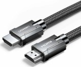 CABLU video Ugreen, &quot;HD135&quot; HDMI (T) la HDMI (T), HDMI 2.1, 8K la 60Hz, lungime 3m, braided, aliaj zinc, negru &quot;80602&quot; (timbru verde 0.08 lei) - 69573