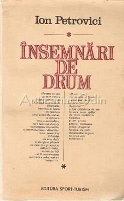 Insemnari De Drum - Ion Petrovici foto