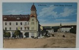 ALBA IULIA , PIATA MIHAI VITEAZUL , CARTE POSTALA ILUSTRATA , 1917