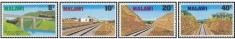 Malawi 1979 - Cai ferate, trenuri, serie neuzata