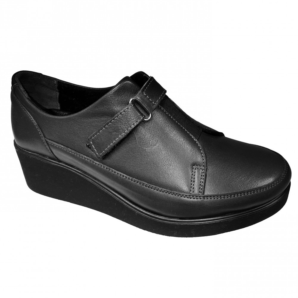 Pantofi dama usori din piele naturala moale maro si negri, 36 - 41, Negru |  Okazii.ro