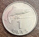 C50 - Moneda foarte veche - Letonia - 1 lats - 1992