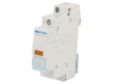 Lampă de control LED portocalie pentru şină DIN - 230V AC