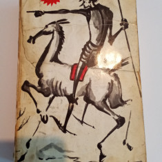 DON QUIJOTE - CERVANTES - CARTE ÎN LIMBA FRANCEZA