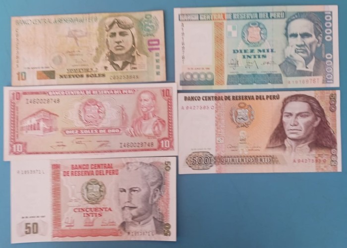 Bancnote Peru