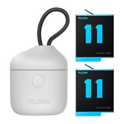 3-slot waterproof charger Telesin Allin box + 2 batteries for GoPro Hero 12 / 11 / 10 / 9 foto