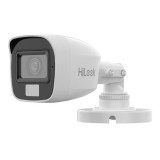 Camera TurboHD Hikvision HiLook, Audio, Smart-Hybrid light, IR 20m, Lumina Alba 20m, Lentila 2.8mm, IP66 - THC-B127-LPS SafetyGuard Surveillance