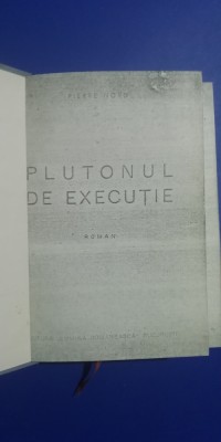 myh 524 - PLUTONUL DE EXECUTIE - PIERRE NORD foto