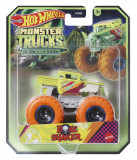 HOT WHEELS MONSTER TRUCK GLOW IN THE DARK MASINUTA BONE SHAKER SCARA 1:64 SuperHeroes ToysZone