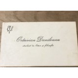 (2) Act Carte de vizita Student la Litere