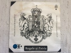 regele si patria din cantecele istorice ale romanilor corala barbateasca veritas cor vol. I disc vinyl lp muzica corala patriotica ST CS 0295 VG+