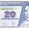 Bancnota Guatemala 20 Quetzales 2003 - P108 UNC