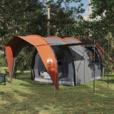 vidaXL Cort tunel Gri și Portocalie 382 x 262 x 214 cm 42017456