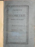 ELEMENTE DE GEOMETRIE TEORETICA SI PRACTICA BUC.1852