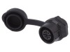 Conector Circular Mamă 4-PIN 5A Aurit 12mm
