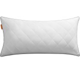 SONGMICS Perna reversibila cu 2 fete pentru iarna sau vara, 40x80 cm, umplutura 650 g, alb Household NewTrend