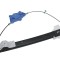 Macara geam Audi A4 2000-2008, Seat Exeo 2008-, Dreapta Spate, NTY EPS-AU-010