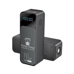 Baterie Externa Portabila PRESTIGE CHARGE&reg;, Powerbank cu Incarcare Rapida PREMIUM, Acumulator 27.000 mAh, Dual Type C, Putere 160W MAX, 2 x USB-C PD,