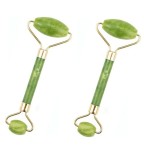 Cumpara ieftin Set 2x Rola de Jade pentru o piele fina - Verde, Dactylion